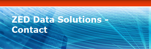 ZED Data Solutions -
Contact